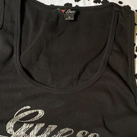 Y2K princess Guess logo bling tank top - Picture 4 of 4